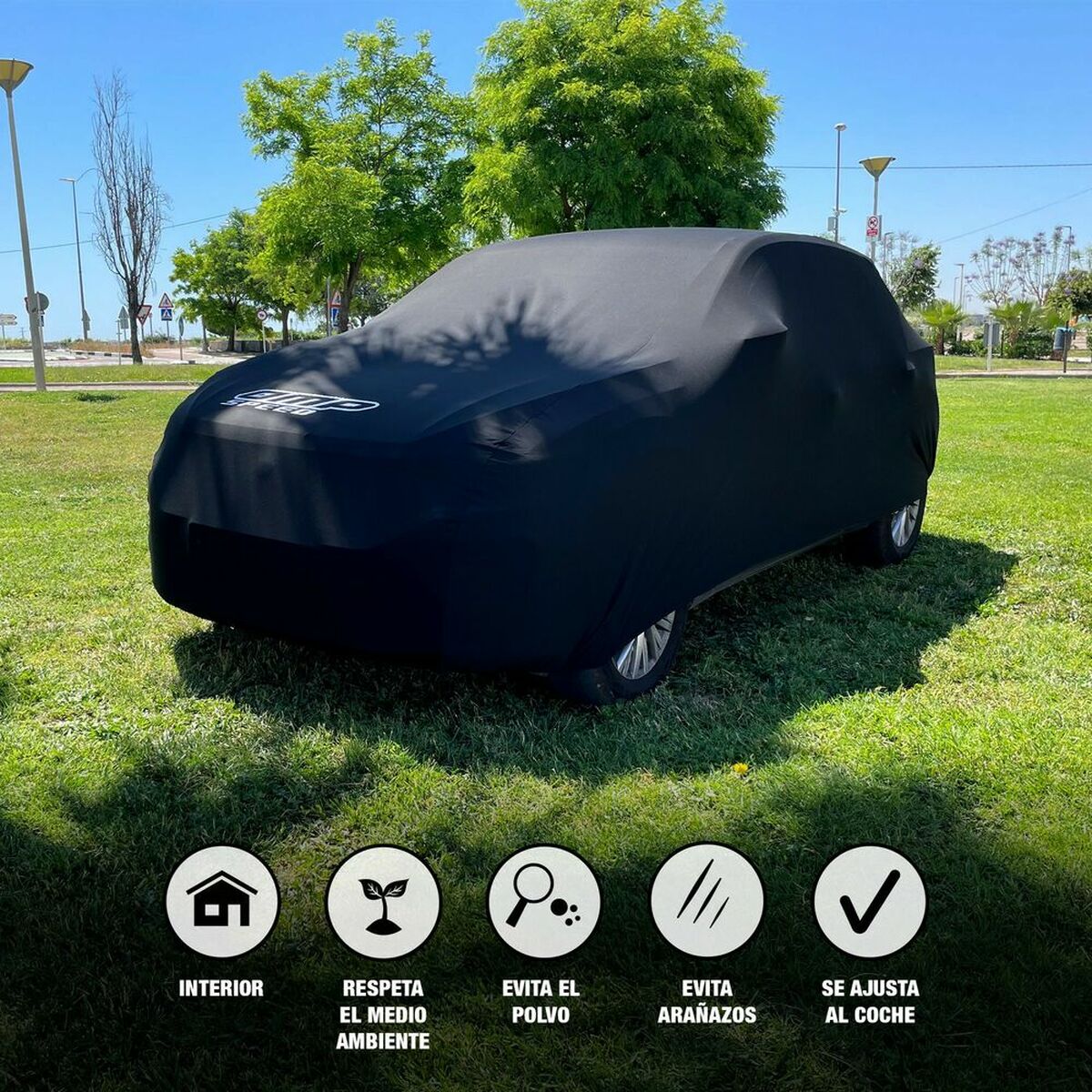 Capa para Automóveis OMP OMPS18040713 M/L Preto Interior